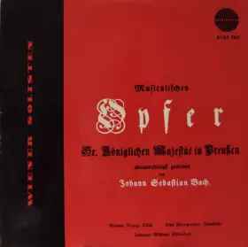 Couverture du produit · Musicalisches Opfer BWV 1079