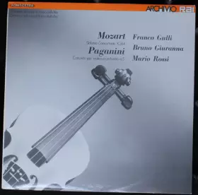 Couverture du produit · Sinfonia Concertante K364 / Concerto Per Violino E Orchestra N.5