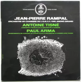 Couverture du produit · Concerto Pour Flute Et Orchestre A Cordes / Divertimento De Concert N°1 Pour Flute & Orchestre A Cordes Avec Piano