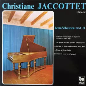 Couverture du produit · Fantaisie Chromatique Et Fugue En Ré Mineur BWV 903 / Six Petits Préludes Pour Les Commençants / Prélude Et Fugue En La Mineur 