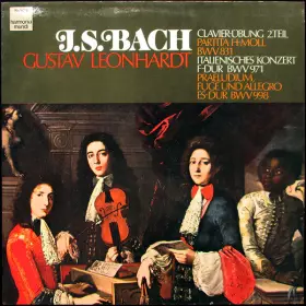 Couverture du produit · Clavier-Übung 2.Teil Partita H-Moll, BWV831 Italienisches Konzert F-Dur, BWV971 Praeludium, Fuge Und Allegro Es-Dur BWV998