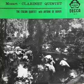 Couverture du produit · Clarinet Quintet
