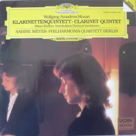 Couverture du produit · Klarinettenquintett  Clarinet Quintet / Introduktion, Thema & Variationen