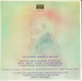 Couverture du produit · Motette "Venti, Fulgura, Procellae" / Missa Brevis G-Dur (Pastoralmesse) / Offertorium "Sub Tuum Praesidium"