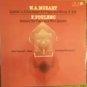 Couverture du produit · Quintet In E Flat Major For Piano And Winds, K. 452 / Sextuor For Piano And Wind Quintet