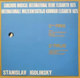 Couverture du produit · Concours Musical International Reine Elisabeth 1975 / Internationale Muziekwedstrijd Koningin Elisabeth 1975