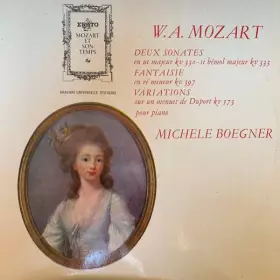Couverture du produit · Deux Sonates, KV 330, KV 333 / Variations Sur Un Menuet De Duport  KV 573 / Fantaisie En Ré Mineur KV 397 