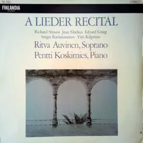 Couverture du produit · A Lieder Recital