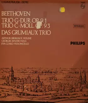 Couverture du produit · Trio G-Dur, Op. 9,1 / Trio C-Moll, Op. 9,3