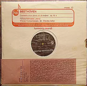 Couverture du produit · Concerto Pour Piano En Ré Majeur Op. 61 a