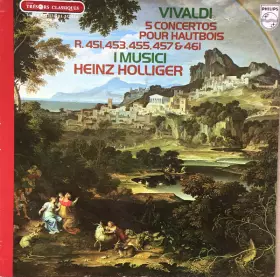 Couverture du produit · 5 Concertos Pour Hautbois - R. 451, 453, 455, 457, & 461