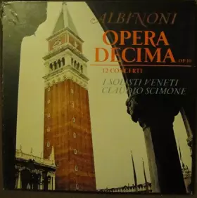 Couverture du produit · Opera Decima Op. 10