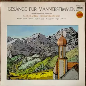 Couverture du produit · Gesänge Für Männerstimmen - Lieder Polyphoniques Romantiques - Brahms - Bruch - Dvorak - Kreutzer -  Liszt - Mendelssohn - Rege