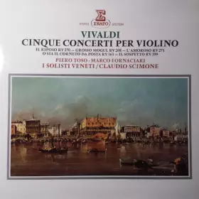 Couverture du produit · Cinque Concerti Per Violino