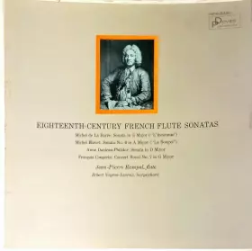 Couverture du produit · Eighteenth-Century French Flute Sonatas