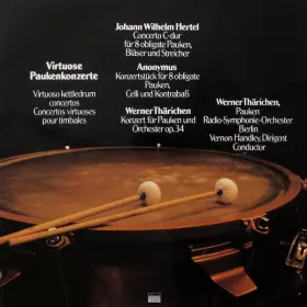 Couverture du produit · Virtuose Paukenkonzerte - Virtuoso Kettledrum Concertos - Concertos Virtuoses Pour Timbales
