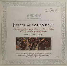 Couverture du produit · Johann Sebastian Bach - "Gleich Wie Der Regen Und Schnee Vom Himmel Fällt" - "Nun Komm, Der Heiden Heiland" - Kantaten BWV  18 