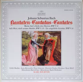 Couverture du produit · Kantaten (Meine Seel Erhebt Den Herren, BWV 10 • Ach Herr, Mich Armen Sünder, BWV 135 • Ein Ungefärbt Gemüte, BWV 24)