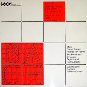 Couverture du produit · Schwingt Freudig Euch Empor Kantate BWV 36 / Sehet Welch Eine Liebe Kantate BWV 64