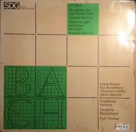Couverture du produit · Du Wahrer Gott Und Davids Sohn Kantate BWV 23 / Sehet, Wir Gehn Hinauf Gen Jerusalem Kantate BWV 159