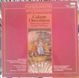 Couverture du produit · Galante Ouvertüren  Ouvertures Galantes  Courtly Overtures