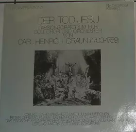 Couverture du produit · Der Tod Jesu. Passionoratorium Für Soli, Chor Und Orchester