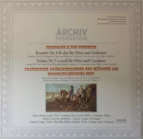 Couverture du produit · Konzert Nr. 4 · Sonate Nr. 7 · Preussische Grenadierlieder Und Märsche Aus Friderizianischer Zeit