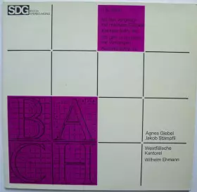 Couverture du produit · Ich Bin Vergnügt Mit Meinem Glücke Kantate BWV 84 / Ich Geh Und Suche Mit Verlangen Kantate BWV 49