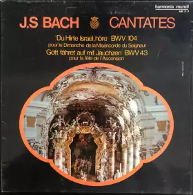 Couverture du produit · Cantates (Du Hirte Israel, Höre BWV 104 Pour Le Dimanche De La Miséricorde Du Seigneur / Gott Fähret Auf Mit Jauchzen BWV 43 Po