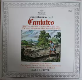 Couverture du produit · Kantaten: Ich Hab In Gottes Herz Und Sinn, BWV 92 • Erhalt Uns, Herr, Bei Deinem Wort, BWV 126