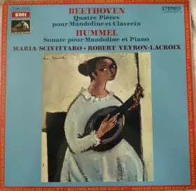 Couverture du produit · Quatre Pièces Pour Mandoline Et Clavecin / Sonate Pour Mandoline Et Piano