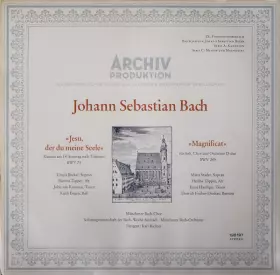 Couverture du produit · "Jesu, Der Du Meiner Seele" Kantate Am 14. Sonntag Nach Trinitatis, BWV 78. "Magnificat" Für Soli, Chor Und Orchester D-dur, BW
