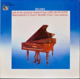 Couverture du produit · Spielt auf dem Historischen Broadwood-Flügel Beethovens Klaviersontaten Nr. 11, 25, 26 und 27. Albumblatt,, Für Elise, Eroica-V