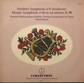 Couverture du produit · Symphonie N° 8 "Inachevée" / Symphonie N° 40 En Sol Mineur, K. 550