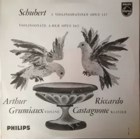 Couverture du produit · 3 Violinsonatinen Opus 137