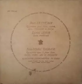 Couverture du produit · Quintette Pour Flûte, Violon, Alto, Violoncelle Et Harpe / Suite Médiévale / Quintette Opus 2 Pour Flûte, Harpe, Violon, Alto E