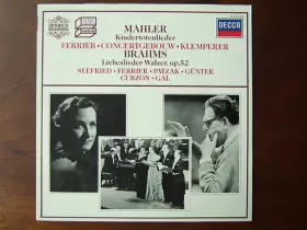 Couverture du produit · Kindertotenlieder / Liebeslieder-Walzer Op. 52