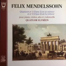 Couverture du produit · Quatuors N°1 (Opus 1) En Ut Mineur Et N°2 (Opus 2) En Fa Mineur Pour Piano, Violon, Alto Et Violoncelle