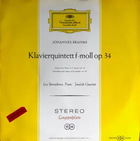 Couverture du produit · Klavierquintett F-moll Op. 34