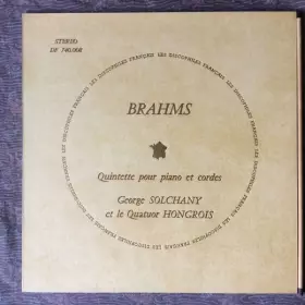 Couverture du produit · Quintette Pour Piano Et Cordes