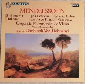 Couverture du produit · Sinfonía N° 4 "Italiana" / Las Hébridas (Gruta De Fingal) / Mar En Calma Y Viaje Feliz