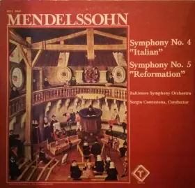 Couverture du produit · Symphony No.4 "Italian", and No. 5 "Reformation"