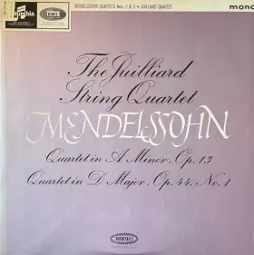 Couverture du produit · Quartet In A Minor, Op.13 / Quartet In D Major, Op.44, Nr.1
