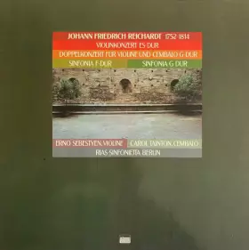 Couverture du produit · Violinkonzert Es-Dur / Doppelkonzert Für Violine Und Cembalo G-dur / Sinfonia F-Dur / Sinfonia G-Dur 
