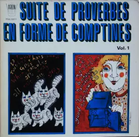 Couverture du produit · Suite De Proverbes En Forme De Comptines Vol. 1