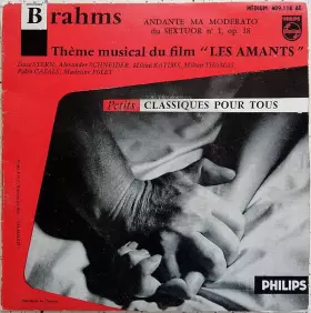 Couverture du produit · Thème Musical Du Film "Les Amants" (Andante Ma Moderato Du Sextuor N° 1, Op. 18)