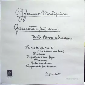 Couverture du produit · Quaranta E Piu Anni Nella Torre Eburnea