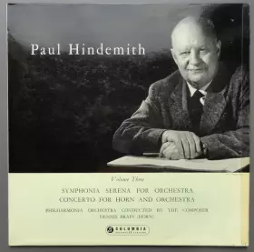 Couverture du produit · Volume Three: Symphonia Serena For Orchestra - Concerto For Horn And Orchestra