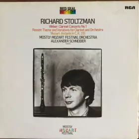 Couverture du produit · Clarinet Concerto No.1, Theme And Variations For Clarinet And Orchestra, Andante In C, K.315