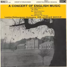 Couverture du produit · A Concert Of English Music